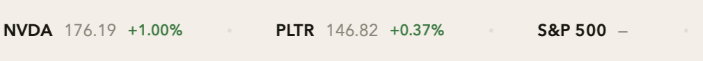 Stock ticker plugin